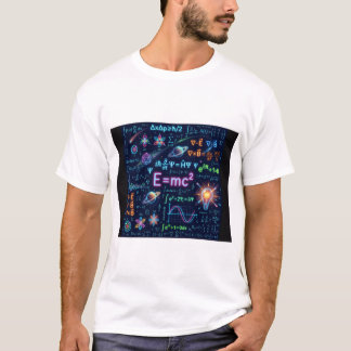 Camiseta Neon Physics & Math Equations T-Shirt | Science ST