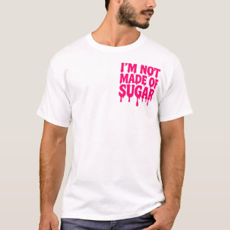Camiseta Neon Pink Quote Pocket Tee Style - Personalizable