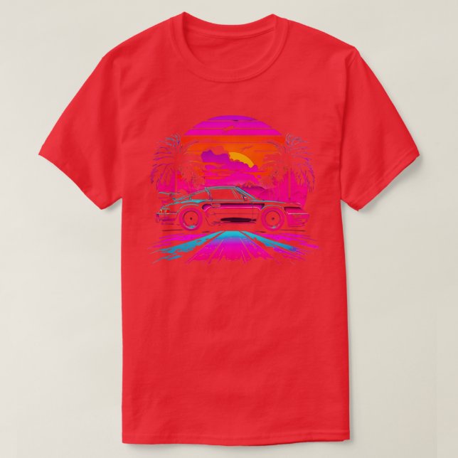 Camiseta Neon Porsche Design 1 (Diseño del anverso)