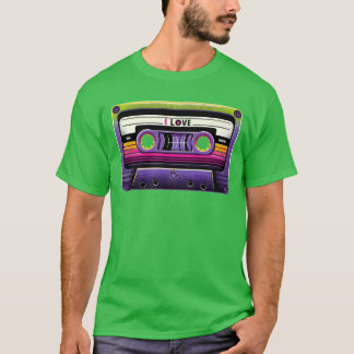 Camiseta Neon Retro Mitape girl