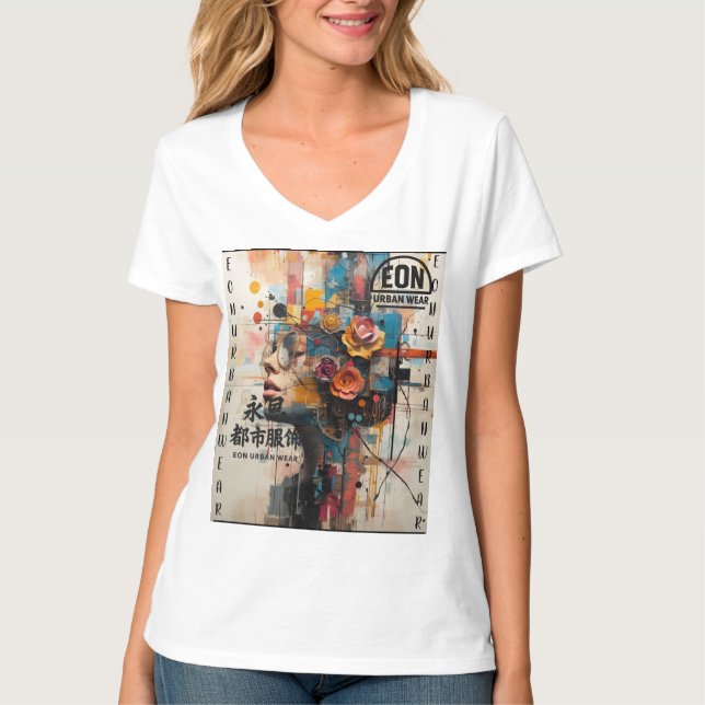 CAMISETA NEON ROSE (Anverso)