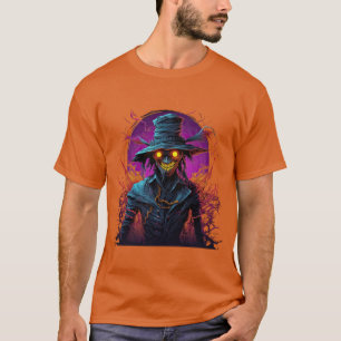 Camiseta NEON Scary Scarecrow T-Shirt