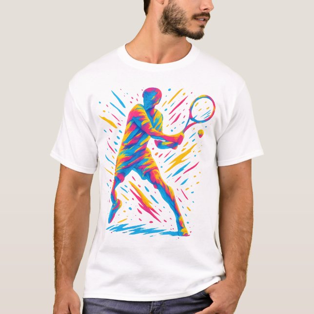 Camiseta Neon Serve (Anverso)