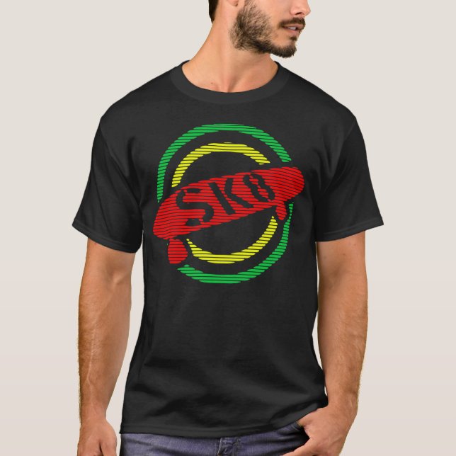 CAMISETA NEÓN SK8 (Anverso)