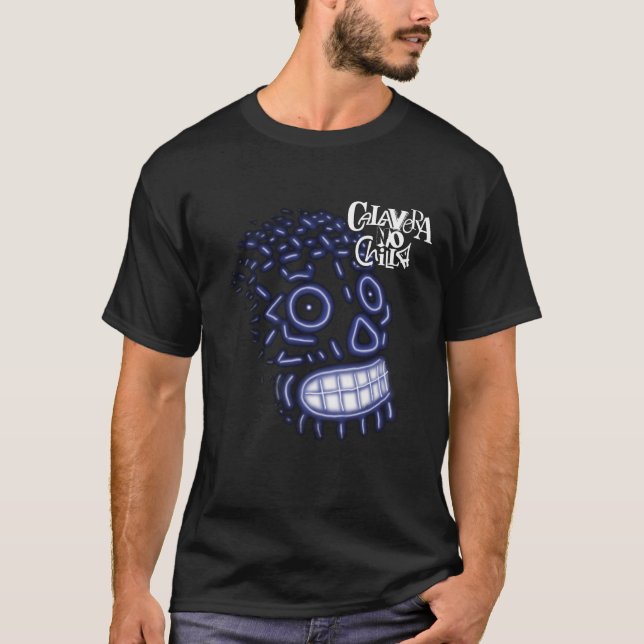 Camiseta Neon Skull (Anverso)