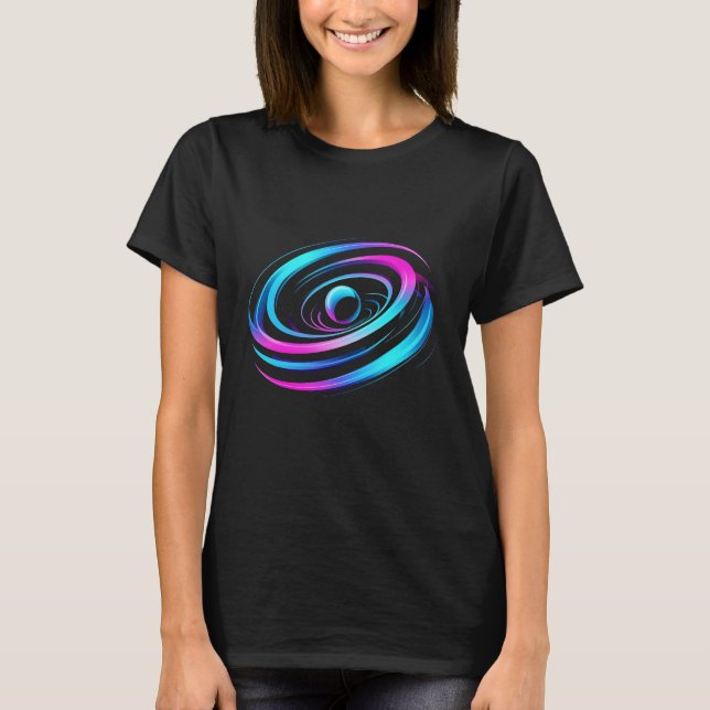 Camiseta Neon Swirl Dreamscape T-Shirt (Anverso)