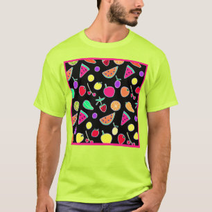 Camiseta Neón tropical radiante