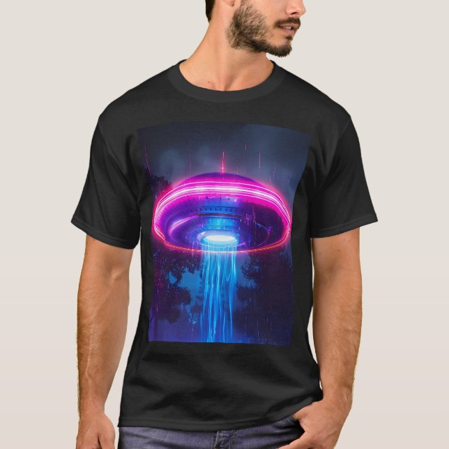 Camiseta Neon Ufo (Anverso)