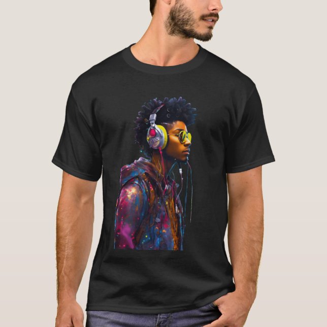 Camiseta Neon Vibes: El Golpe artístico de la calle (Anverso)