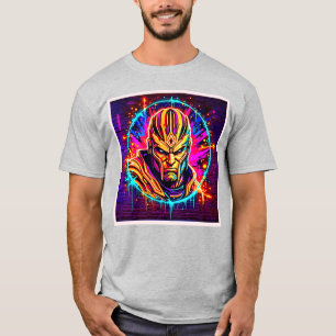 Camiseta Neon Warrior Power Art