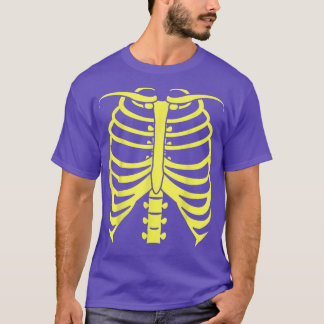 Camiseta Neon Yellow Skeleton Tee