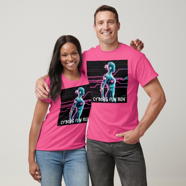 Camiseta NeonPulse Cyborg Fun Run Tee (Unisexo)