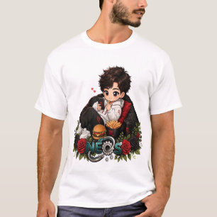 Camiseta Neos Kawaii Zodíaco Escorpio