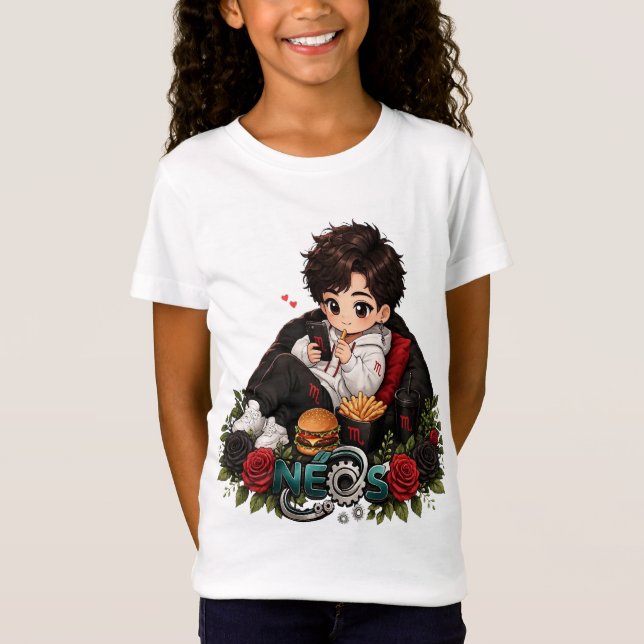 Camiseta Neos Kawaii Zodiaco Escorpio (Anverso)