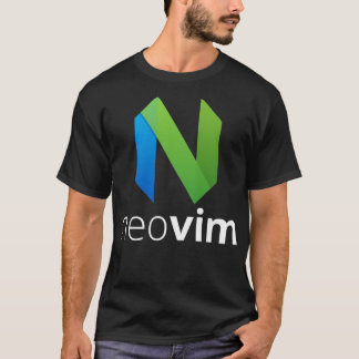 Camiseta neovim neovim editor de texto vim fork