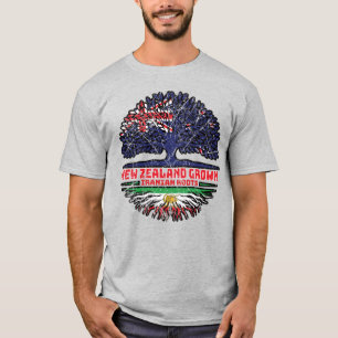 Camiseta Neozelandés criado, raíces iraníes - León y Sol
