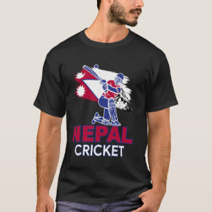 Camiseta Nepal: El críquet es perfecto para los fanáticos d