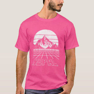 Camiseta Nepal Monta el Himalaya Monte Everest Souv Nepalí