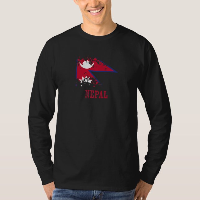 Camiseta Nepalese enthusiasts for Nepal and Nepal   (Anverso)