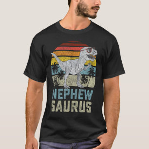 Camiseta Nephewsaurus Rex Dinosaur Nephew Saurus Family Mat