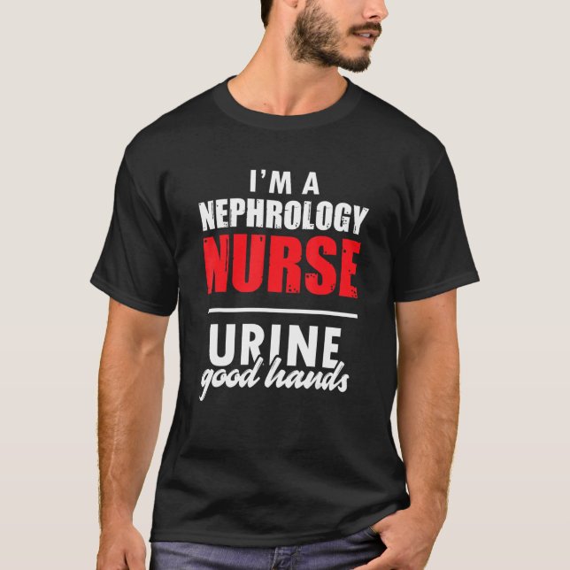 Camiseta Nephrology Nurse Hands Dialysis Nursing RN 1 (Anverso)