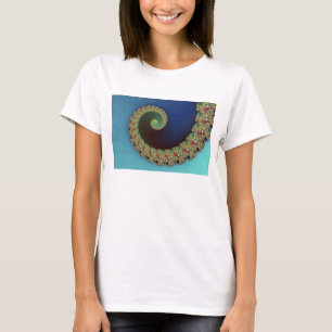 Camiseta Neptuno - Arte fractal