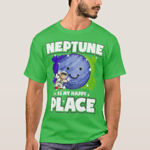 Camiseta Neptuno Es Mi Lugar Feliz