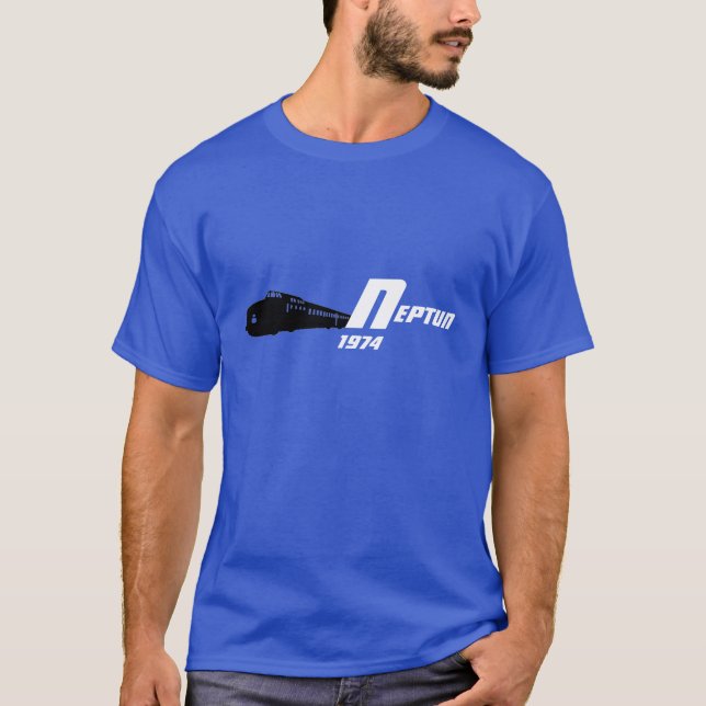 Camiseta Neptuno exprés diseño (Anverso)