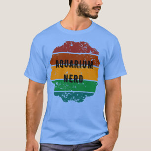 Camiseta Nerd acuario en un hermoso círculo de atardecer