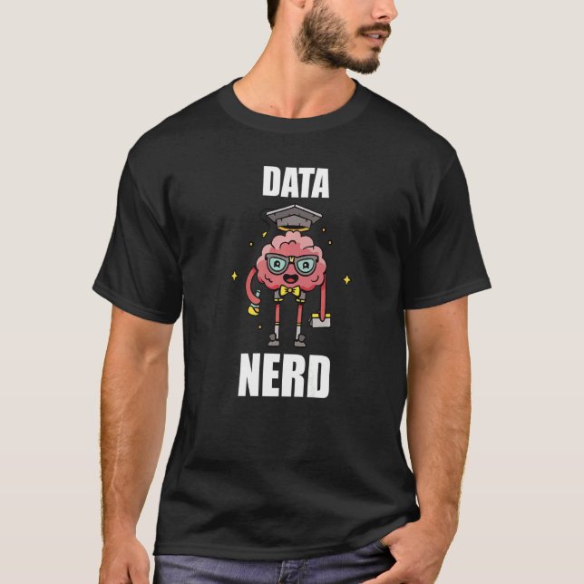 Camiseta Nerd de datos (Anverso)