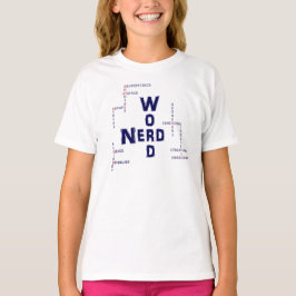 Camiseta Nerd de palabras