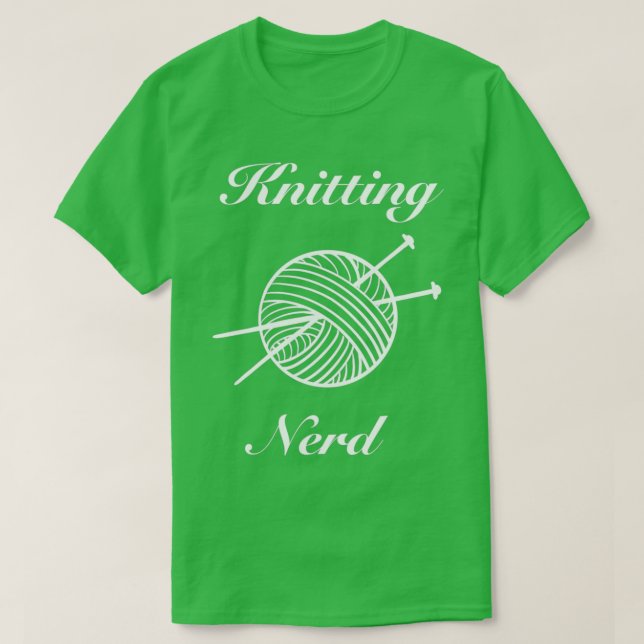Camiseta Nerd de punto (Diseño del anverso)
