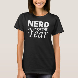 Camiseta Nerd Del Año Humor Geek 1