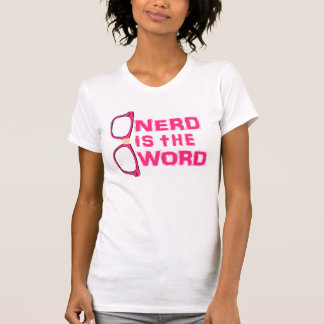 Camiseta Nerd es la palabra