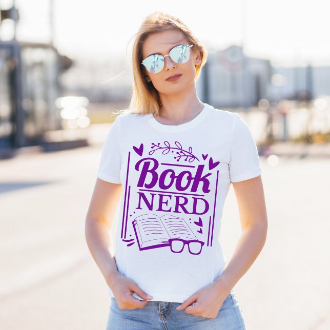 Camiseta Nerd, libro divertido para el amante del libro (Subido por el creador)