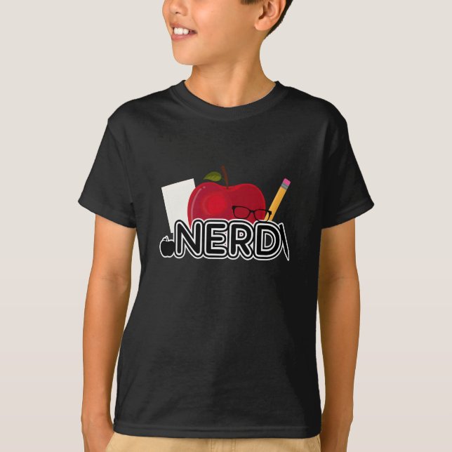 Camiseta Nerd - Logo (Anverso)