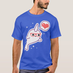 Camiseta Nerd Narwhal