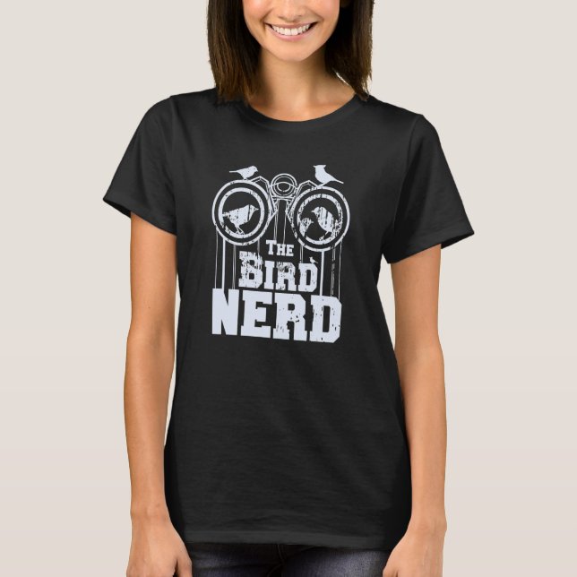 Camiseta NERD NERD Birding Watcher (Anverso)