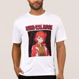 Camiseta Nerd Rock Girl T-Shirt
