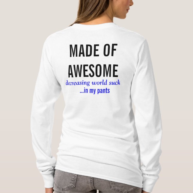 CAMISETA NERDFIGHTERS, *DFTBA* (Reverso)