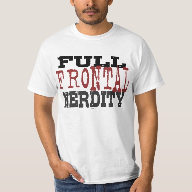 Camiseta Nerdity frontal lleno (Anverso)