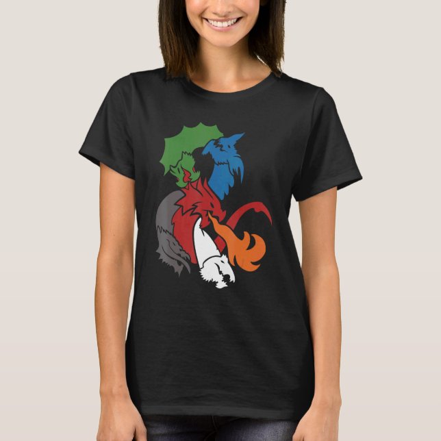 Camiseta Nerdy Ampersand Guay Dragon Goddess (Anverso)