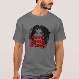 Camiseta Nerdy Chica Étnico Con Gran Y Hermoso Payaso C