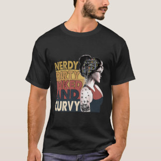 Camiseta Nerdy Dirty Inked Curvy Leading Avers Tattoo Gift