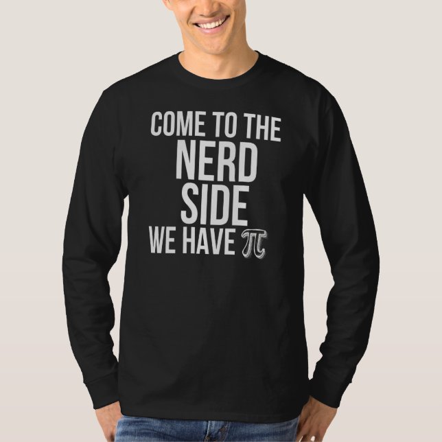 Camiseta Nerdy Math Nerd Science Physics Pi Geek Mathemati (Anverso)