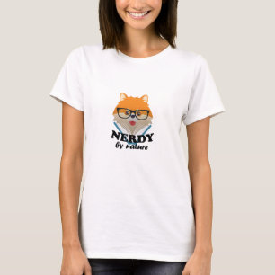 Camiseta Nerdy Por Naturaleza Shibi