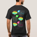 Camiseta Nerdy Sheldon Atmospheric Co2 Climate Science Teat<br><div class="desc">Profesora de Ciencias Climáticas de Co2 de Nerdy Sheldon.</div>
