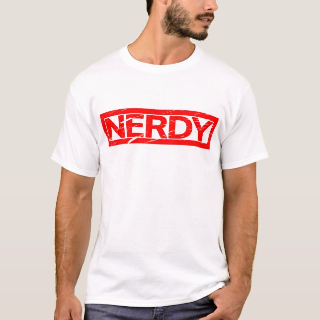 Camiseta Nerdy Stamp (Anverso)