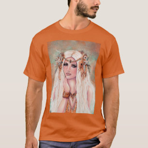 Camiseta Nereides Sea nymph Mermaid by Renee Lavoie