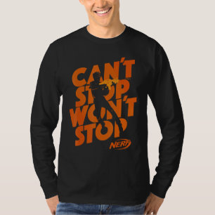 Camiseta Nerf no puede parar la silueta